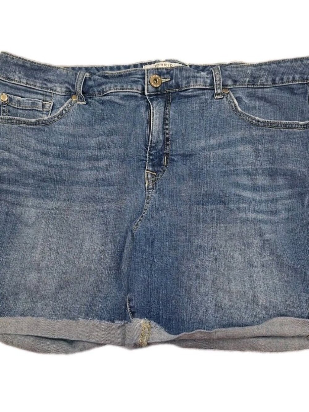 Torrid Women's Blue Size 20 Jean Shorts 40x2
